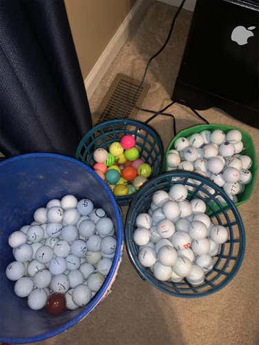Used Callaway 100 Pack Balls