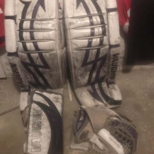 Purple Senior 34" Regular Velocity V3 Pro Stock Goalie Full Set