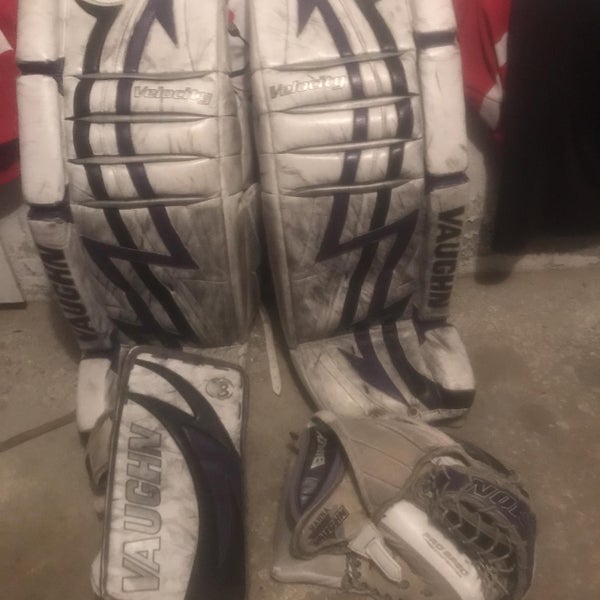 Purple Senior 34" Regular Velocity V3 Pro Stock Goalie Full Set