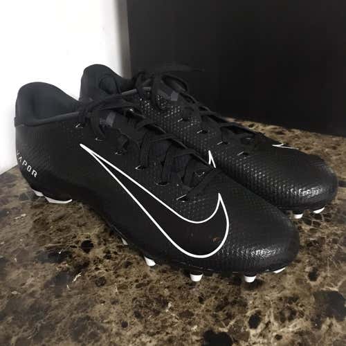 New Size 9.5 Nike Vapor Cleats Black
