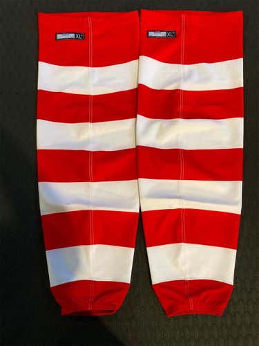 Brand New Striped Senior XL Reebok Socks
