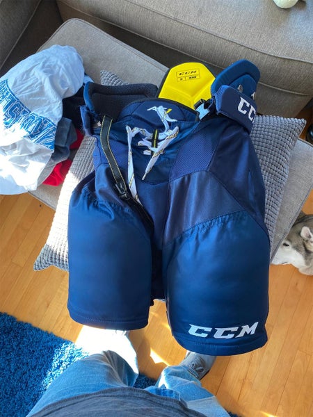 Blue Senior Medium CCM AS1 Hockey Pants