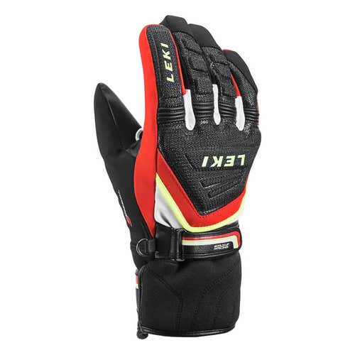 New LEKI RACE COACH C-TECH S JR SKI RACING GLOVES Size Large 63480121