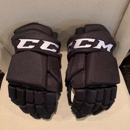 CCM HGTKPP 14" Pro Stock Gloves Senior - Black
