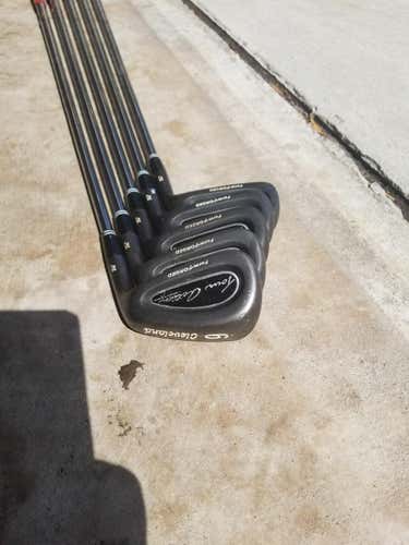 Used Men's Cleveland Right Handed TA3 Iron Set Stiff Flex Steel Shaft (9-5)