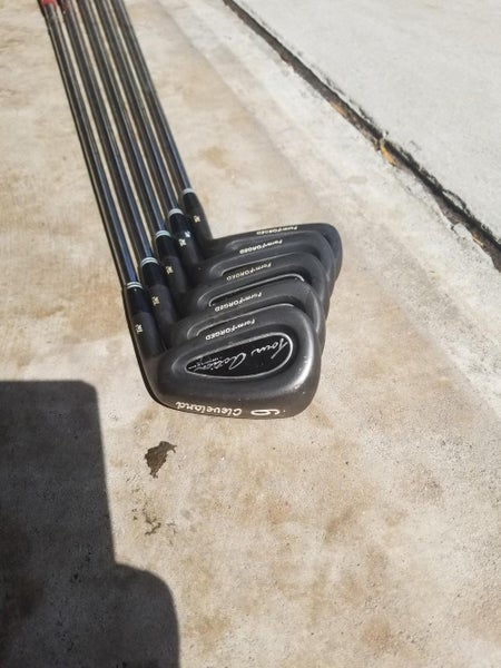 Used Men's Cleveland Right Handed TA3 Iron Set Stiff Flex Steel Shaft (9-5)