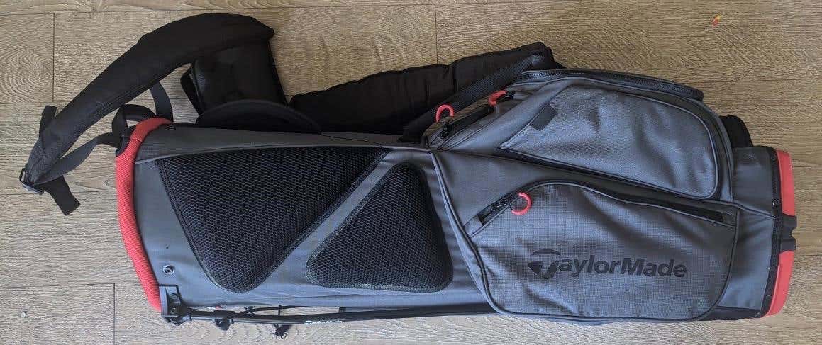 TaylorMade Gray Carry Bag - Used For One Round