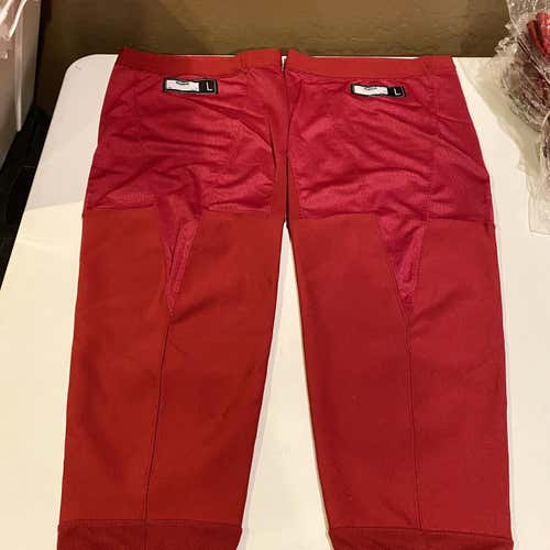 Red Senior Large Reebok Pro Stock Socks