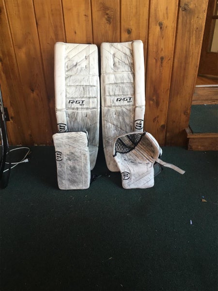 White Senior 36" +1.5 Regular Ritual GT Classic Pro Goalie Full Set