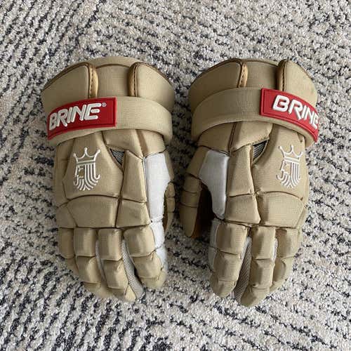 Used Brine King Superlight II Old School 13" Lacrosse Gloves