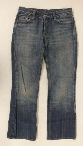 7 For All Mankind Stretch Denim Boot Cut Jeans Size 28 Satisfaction Guaranteed