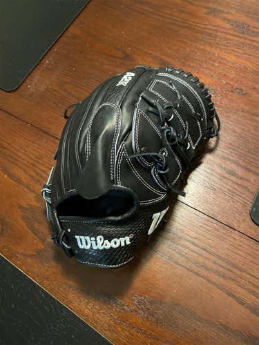 Black New Pitcher's A2K 12" Baseball Glove