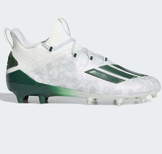 *NEW* Adidas Adizero Reign Young King Football Cleats Green FU6706 Size 8.5