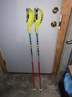 Leki World Cup SL Poles (adult) Used 46in (115cm)