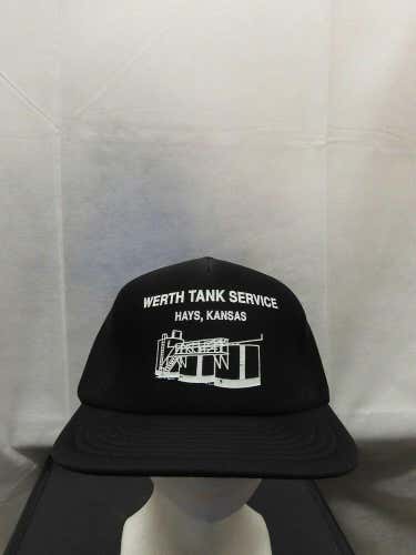 Vintage Werth Tank Service All Foam Snapback Hat