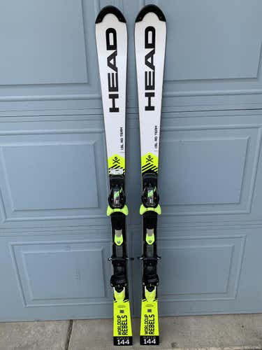 144 cm 2020 HEAD Racing World Cup Rebels i.SL RD Skis Max Din 11