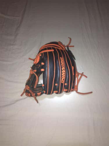 Black Kid Pitch (9YO-13YO) Infield Insane 11.5" Baseball Glove