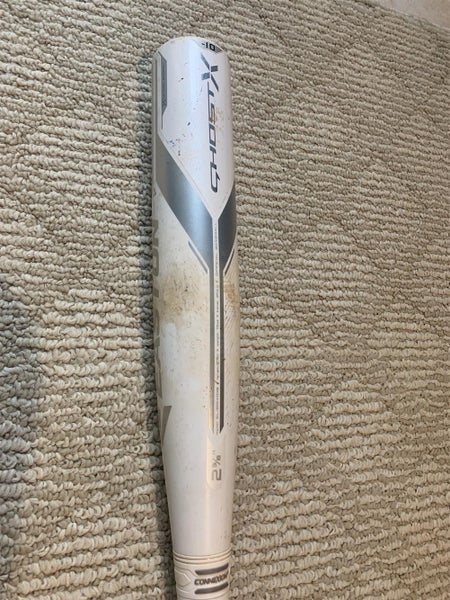 Kid Pitch (9YO-13YO) USSSA Certified Composite Ghost X (-10) 19 oz 29" Bat