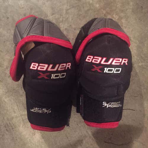 Junior Small Bauer Vapor X100 Elbow Pads