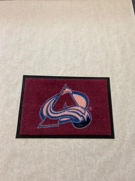Player Used Colorado Avalanche Locker Room Dressing Room Mats