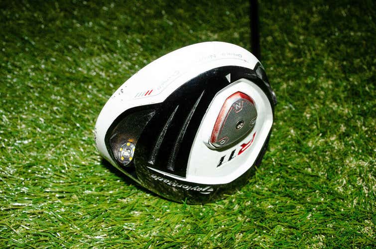 TaylorMade R11 9 Degree Driver Left Handed 45.5" Graphite Stiff Golf Pride Grip