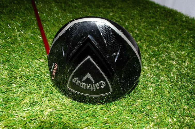 Callaway RAZR X Black 9.5 Degree Driver Rh 46" Graphite Seniors New Dri Tac Grip