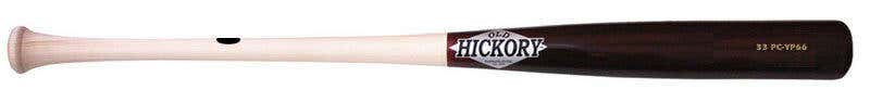 (1070) Old Hickory Maple Bat PC-YP66 Model Pro Overrun Two Tone Ink Length-33