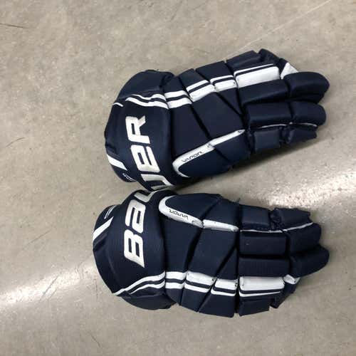 Blue Senior Bauer Vapor X 15"  Gloves