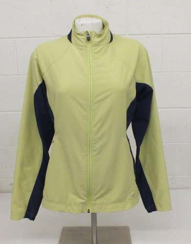 GoLite Yellow & Purple Polyester-Spandex Athletic Jacket Women's Medium GREAT