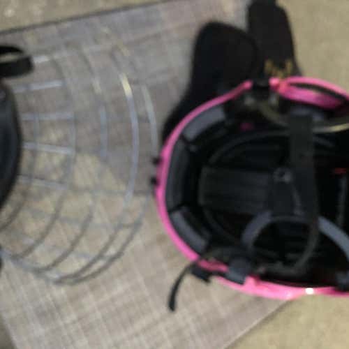 Pink Used Medium CCM FL40 Helmet