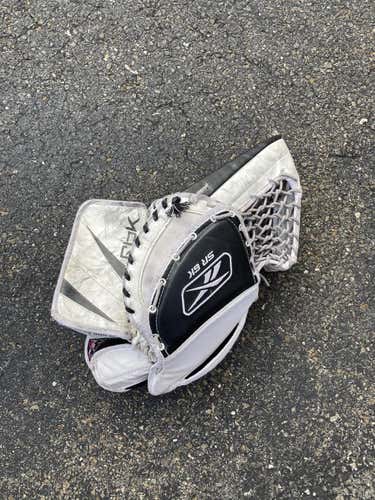 White / black Used Senior Reebok Regular 6k