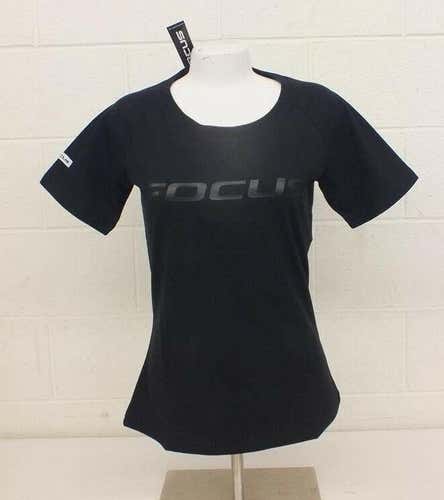 Focus Brand Black Logo T-Shirt Women's Medium NEW Satisfaction Guaranteed LOOK