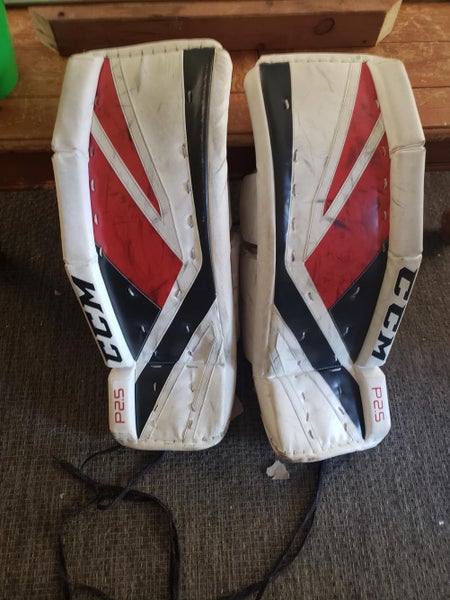 Used 28" CCM Premier P2.5 Goalie Leg Pads