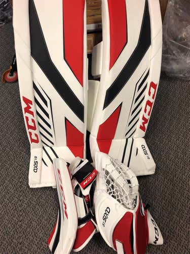 CCM  Senior 34 Plus 1” Regular Axis 1.9  Goalie Full Set