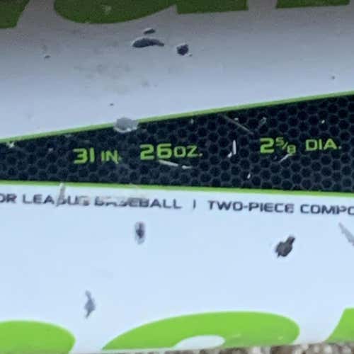Kid Pitch (9YO-13YO) USSSA Certified Composite Hex Connect (-5) 26 oz 31" Bat