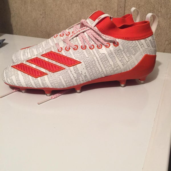 Adidas Adizero 8.0 Football Cleats 3 Stripe Life EE7452 Sz 10