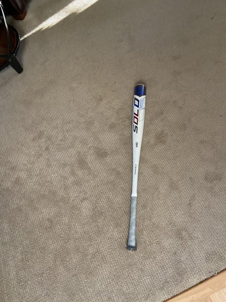 Used High School/College BBCOR Certified 2019 Louisville Slugger Alloy Solo 619 Bat (-3) 30 oz 33"