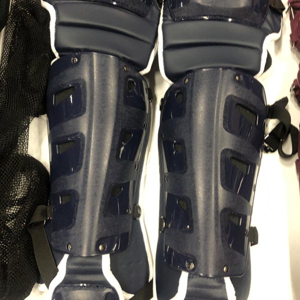 Blue New Nike Catcher's Leg Guard Adult Size 19