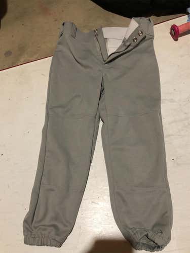 Gray Kid's Medium Rawlings Pants
