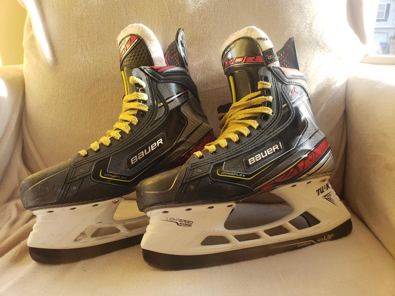 Used Senior Bauer Vapor 2X Pro Hockey Skates Regular Width Size 8