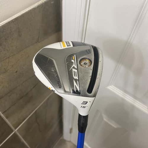TaylorMade RBZ STAGE 2 Stiff Flex 3 FairwayWood 15*Right Handed