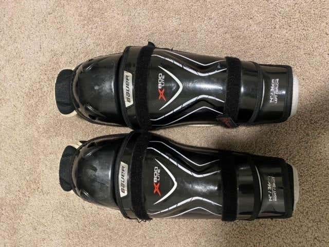 Used Bauer Vapor X800 lite Shin Pads