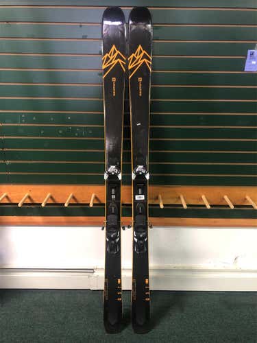 Used 2019 All Mountain QST 92 With Bindings Max Din 13 Skis