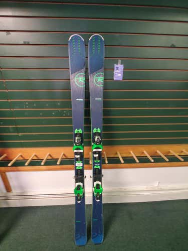 Used 2019 Rossignol All Mountain EXPERIENCE 84 Skis With Bindings Max Din 12