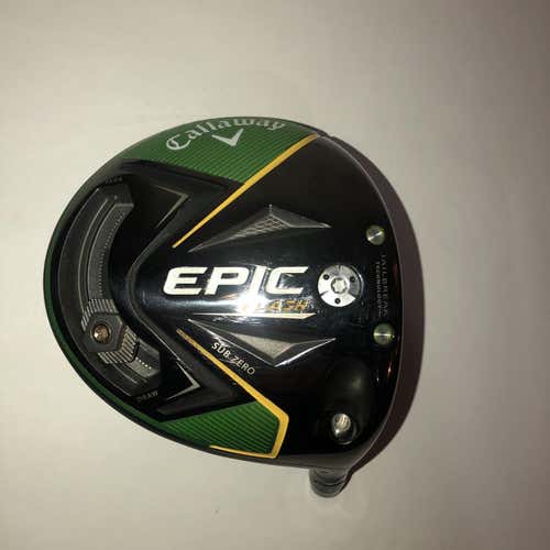 Men's Right Handed Epic Flash Sub Zero Stiff Flex 9 Loft Driver