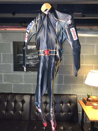 RARE Women's 2019 USST Spyder Speed suit - BLACK WIDOW