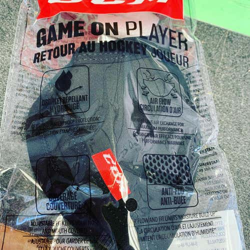 Black New CCM Game On Player Mask
