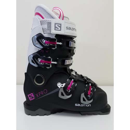 New Women's Salomon All Mountain X Pro 70 W Size 23.5 Ski Boots Soft Flex