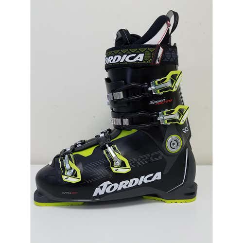 Used Men's Nordica All Mountain SpeedMachine 90 Size 31.0 Ski Boots Soft Flex
