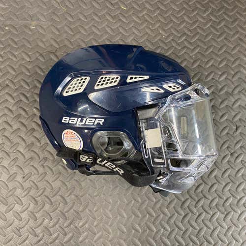 Blue Used Small Bauer IMS 7.0 Helmet